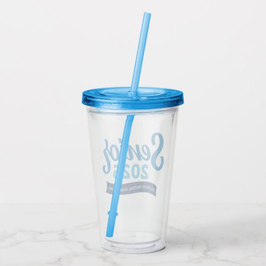 FVHS Senior 2026 Acryl Tumbler Acryl Drinkbeker (Achterkant)