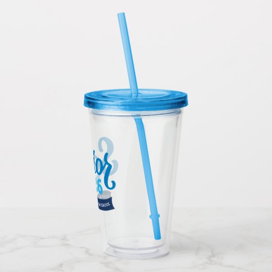 FVHS Senior 2026 Acryl Tumbler Acryl Drinkbeker (Links)
