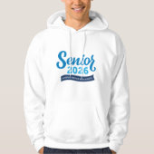 FVHS Senior 2026 Hoodie (wit) (Voorkant)