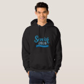 FVHS Senior 2026 Hoodie (zwart) (Voorkant volledig)