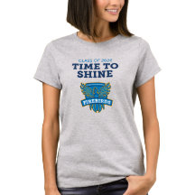 FVHS Tijd om te Schitteren T-Shirt (Dames, Grijs)