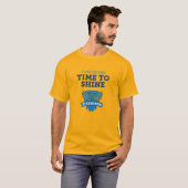 FVHS Tijd om te Schitteren T-Shirt (Goud) (Voorkant volledig)