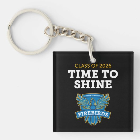 FVHS Time to Shine Keychain (Black)  (Voorkant)