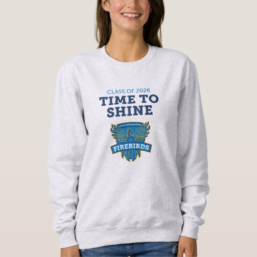 FVHS Time to Shine Sweatshirt (Ash) (Voorkant)