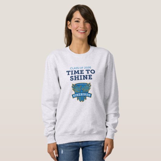 FVHS Time to Shine Sweatshirt (Ash) (Voorkant volledig)