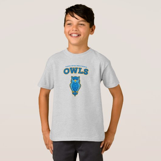 FVMS, Ash/Jeugd T-shirt (Voorkant volledig)