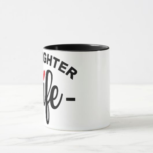 FW14 | brandweervrouw Mok (Midden)