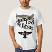 Fw 190 Butcher Bird T-shirt (Voorkant)