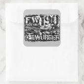 FW 190 D-11 VIERKANTE STICKER (Tas)