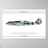 Fw-190 D-9 JG26 2 Poster (Voorkant)
