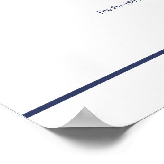 Fw-190 D-9 JG2 1 Poster (Hoek)