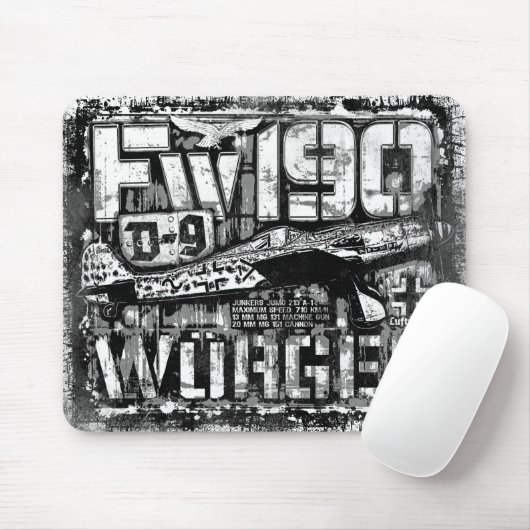 FW 190 D-9 Mousepad Muismat (Met muis)