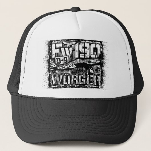 FW 190 D-9 Trucker Hoed Pet (Voorkant)
