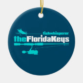 fw Florida Keys Keramisch Ornament (Voorkant)