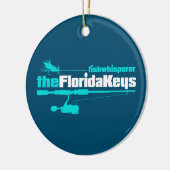 fw Florida Keys Keramisch Ornament (Links)