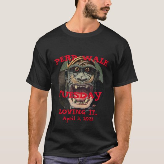 FW HG SL Don Con Perp Wandelde Dinsdag TRUMP T-shirt (Voorkant)