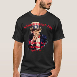 FW HG SL SchaduwenVreugde Dinsdag Trump Gearrestee T-shirt