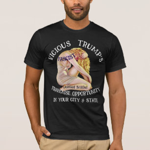 FW HG TSA TRUMP FV IRAN OORLOG WAG HOND CBP S T-SHIRT