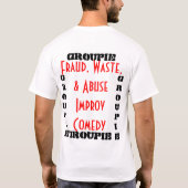 FWA Groupie T-shirt (Achterkant)