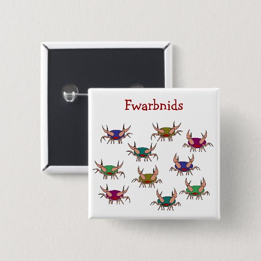Fwarbnids Button (Voorkant /achterkant)