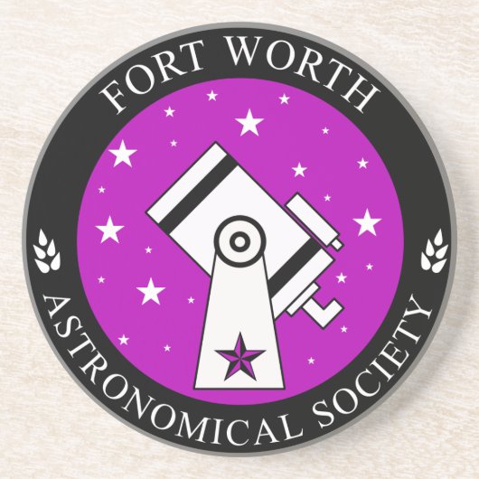 FWAS Acryl Zandsteen Onderzetter - Zonder Panter (Voorkant)