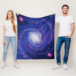 FWAS Galaxy Medium Fleece Deken