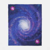 FWAS Galaxy Medium Fleece Deken (Voorkant)