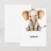 fwefwef kaart (Voorkant / Achterkant)