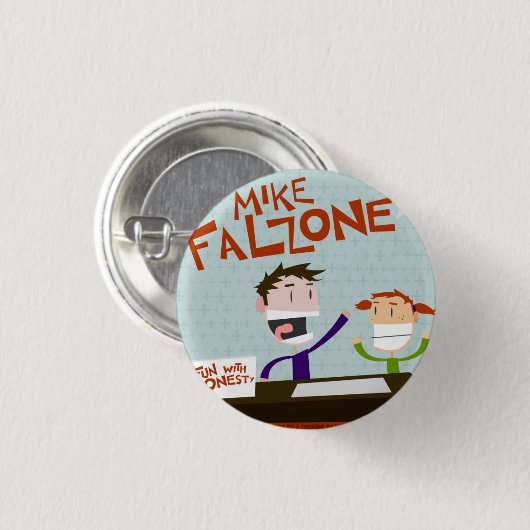 FWH-toets Ronde Button 3,2 Cm (Voorkant /achterkant)