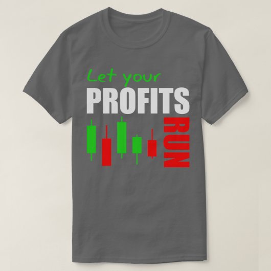 fx Forex-beurshandel forex-handelaar laat winnen T-shirt (Design voorkant)