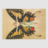 FX Leyendecker Butterfly Decoupage Art Decoto Tissuepapier (Voorkant)