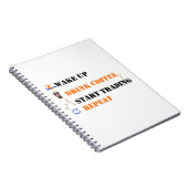 Fx Trader Collectie 9 Spiral Foto Notitieboek (Rechterzijde)