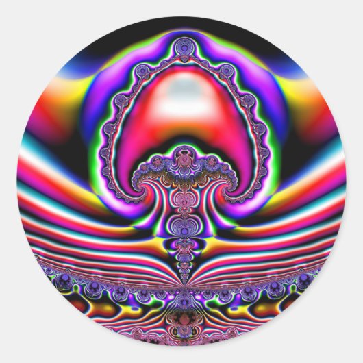 Fygusplus Ronde Sticker (Voorkant)