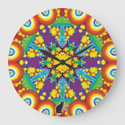Fyletische Kaleidoscoop Grote Klok (Voorkant)