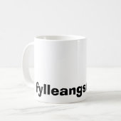 fylleangst koffiemok (Voorkant links)