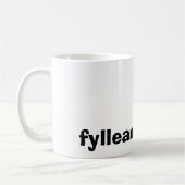 fylleangst koffiemok (Links)