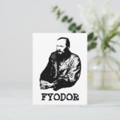 Fyodor-Briefkaart Briefkaart (Staand voorkant)