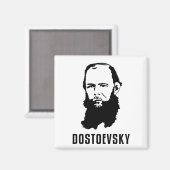 Fyodor Dosoevsky Magneet (Voorkant / Achterkant)