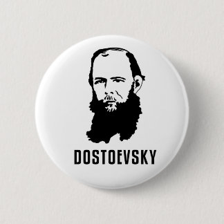 Fyodor Dosoevsky Ronde Button 5,7 Cm