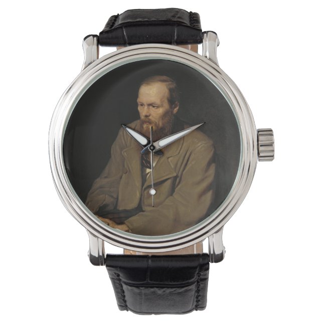 Fyodor Dostoevsky Horloge (Voorkant)