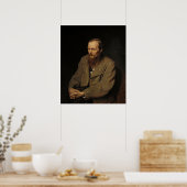 Fyodor Dostoevsky Poster (Keuken)