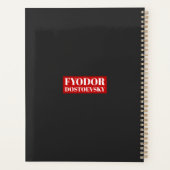 Fyodor Dostoevsky - tea fun quote Planner (Achterkant)
