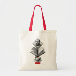 Fyodor Dostoevsky - tea fun quote Tote Bag