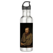 Fyodor Dostoevsky Waterfles (Voorkant)