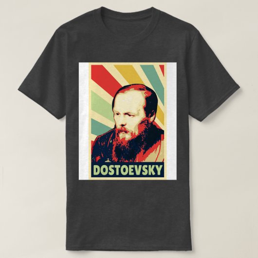 Fyodor Dostojevski  Kleuren T-shirt (Design voorkant)