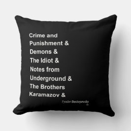 Fyodor Dostoyevsky Kussen