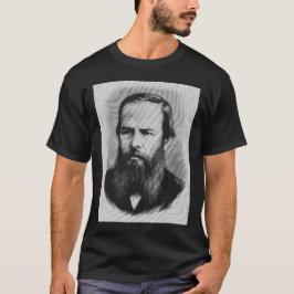 Fyodor Dostoyevsky, portret T-shirt