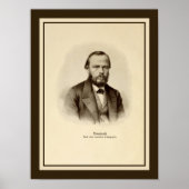Fyodor Mikhailovich Dostoyevsky 12 x 16 inch Poster (Voorkant)
