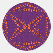 Fyre Trmay Round Sticker (Voorkant)