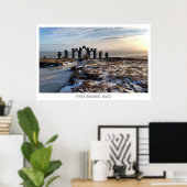 Fyrish Monument, Alness, Schotland Poster (Thuiskantoor)